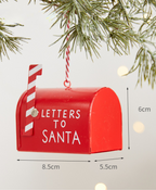 Holiday Post Mailbox Ornament