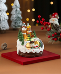 Rotating Gingerbread Light-Up Music Box