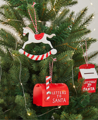 Holiday Post Mailbox Ornament
