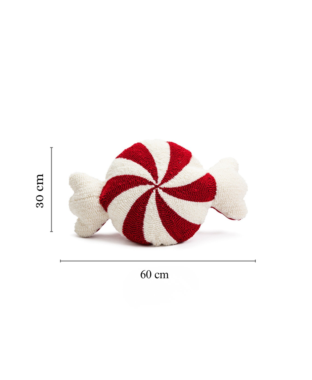 Christmas Candy Puff Pillow