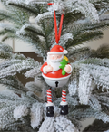 Santa's Bell Christmas Ornament