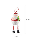 Santa's Bell Christmas Ornament