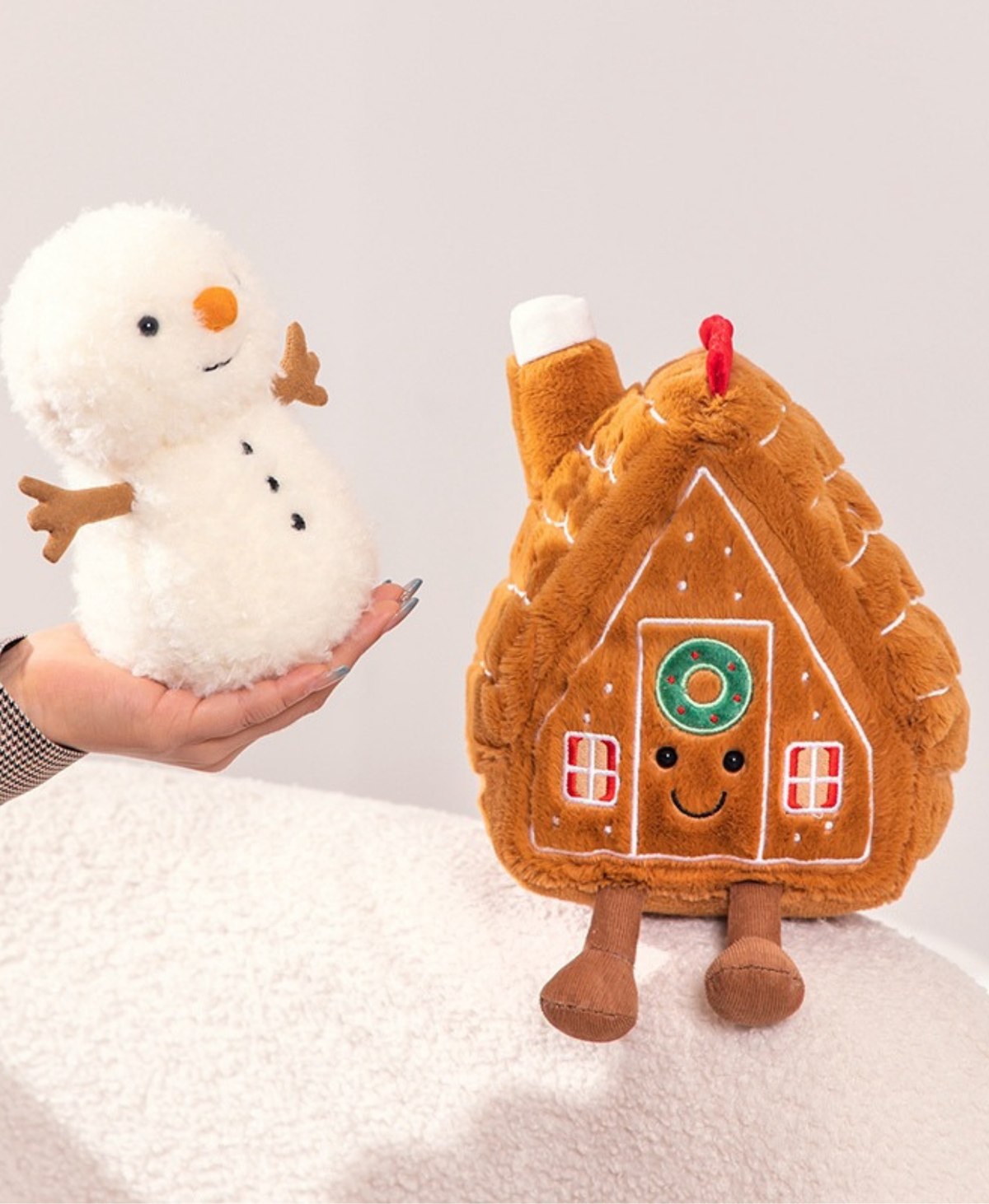 Gingerbread House Sofa Pillow