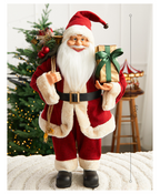 Santa's Joyful Ornament Set