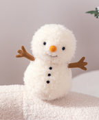 Mini Cheery Snowman Plush Decor