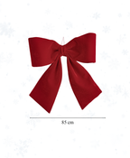 Grand Velvet Christmas Bow Décor