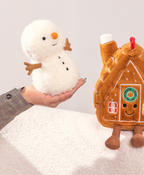 Mini Cheery Snowman Plush Decor