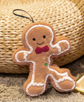 Gingerbread Bow Tie Hanging Ornament