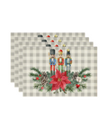Christmas Dining Placemats Set