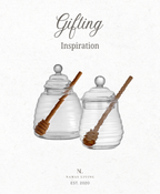 GIFTING INSPIRATION - Glass Honey Jar