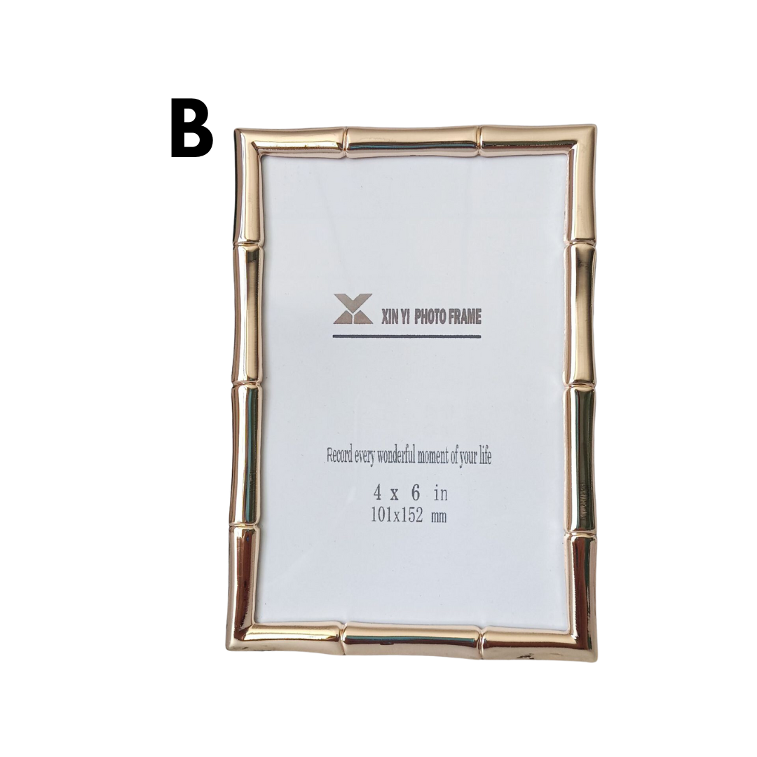 GIFTING INSPIRATION - Gold Bamboo Picture Frame