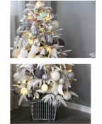 Winter Grey Christmas Tree