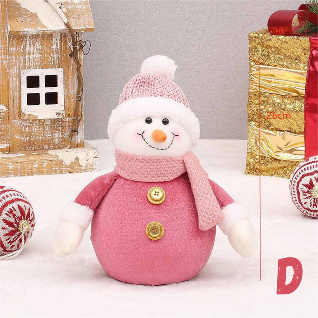 Holiday Pink Knit Doll Collection