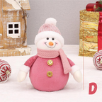 Holiday Pink Knit Doll Collection