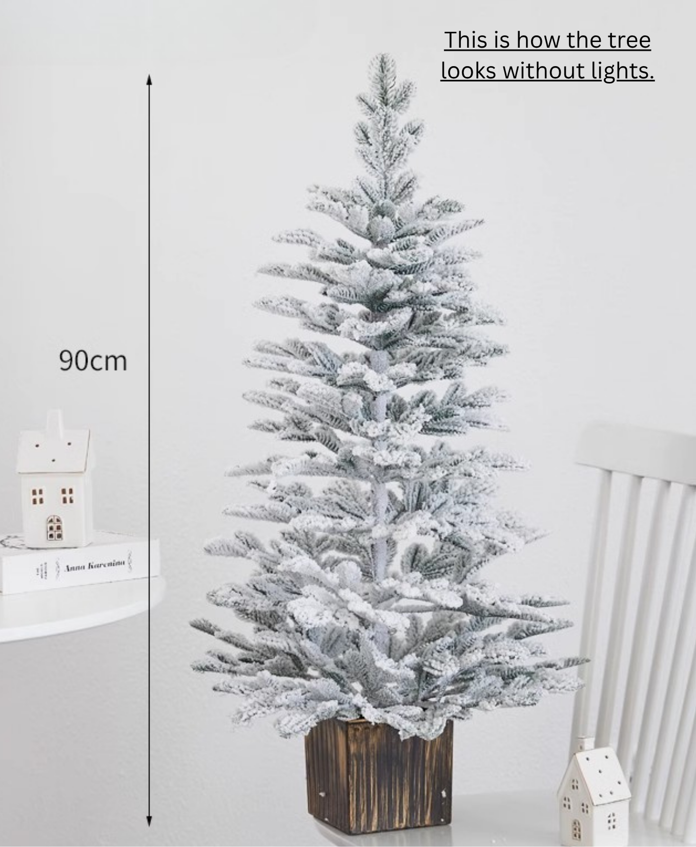 Snowveil Christmas Tree with Light