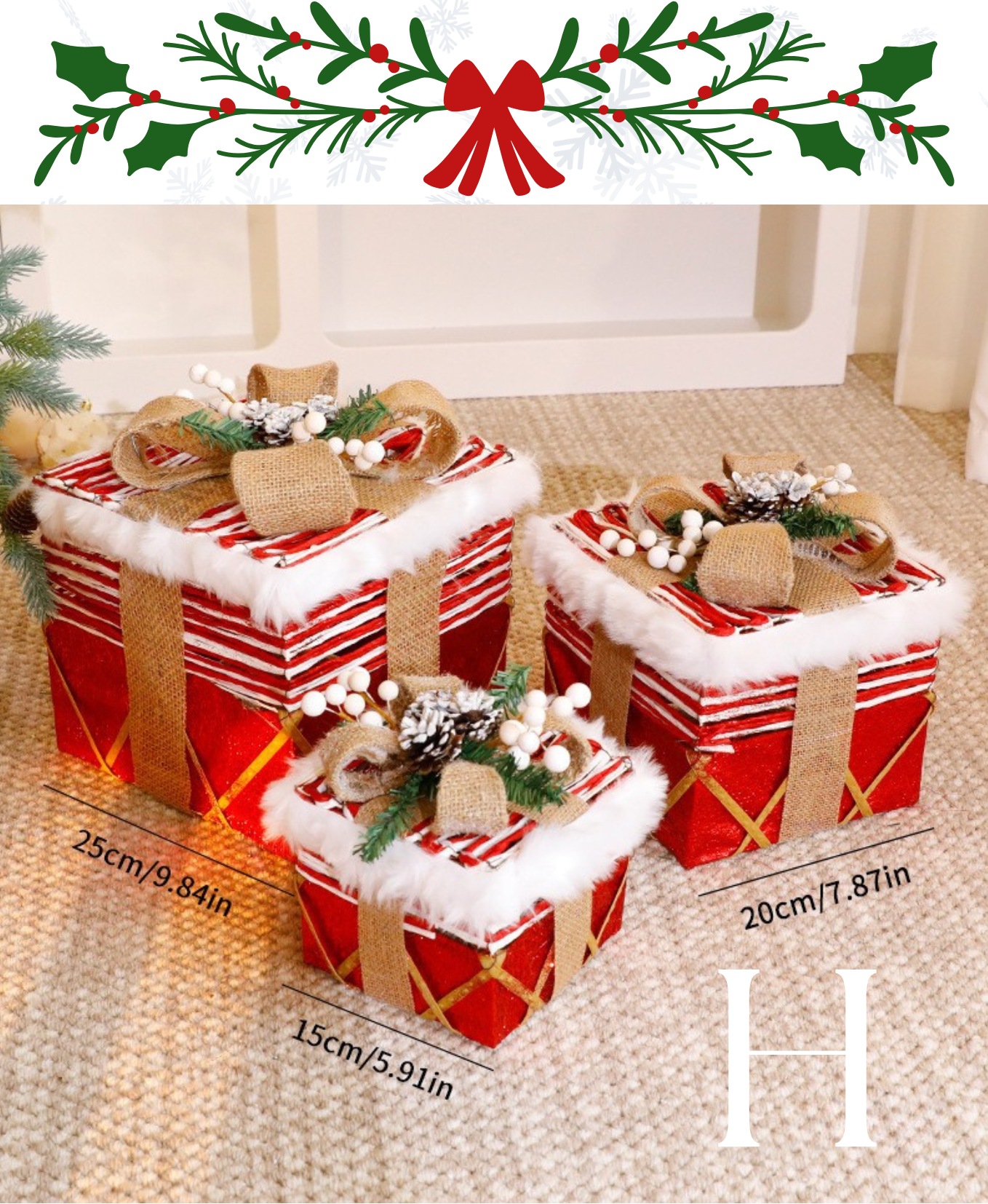 Magical Christmas Tree Gift Box Decoration