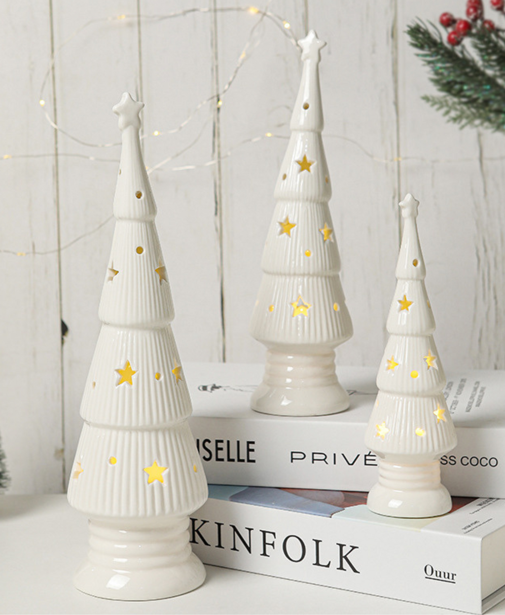 Lucent Porcelain Tree Light