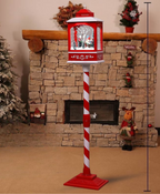 Christmas Seesaw Light Post