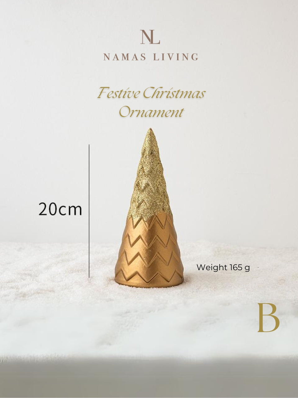 Wooden Mini Christmas Tree Ornament