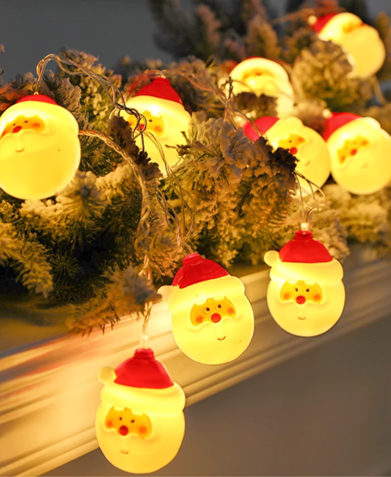 Santa Sparkle LED Light String