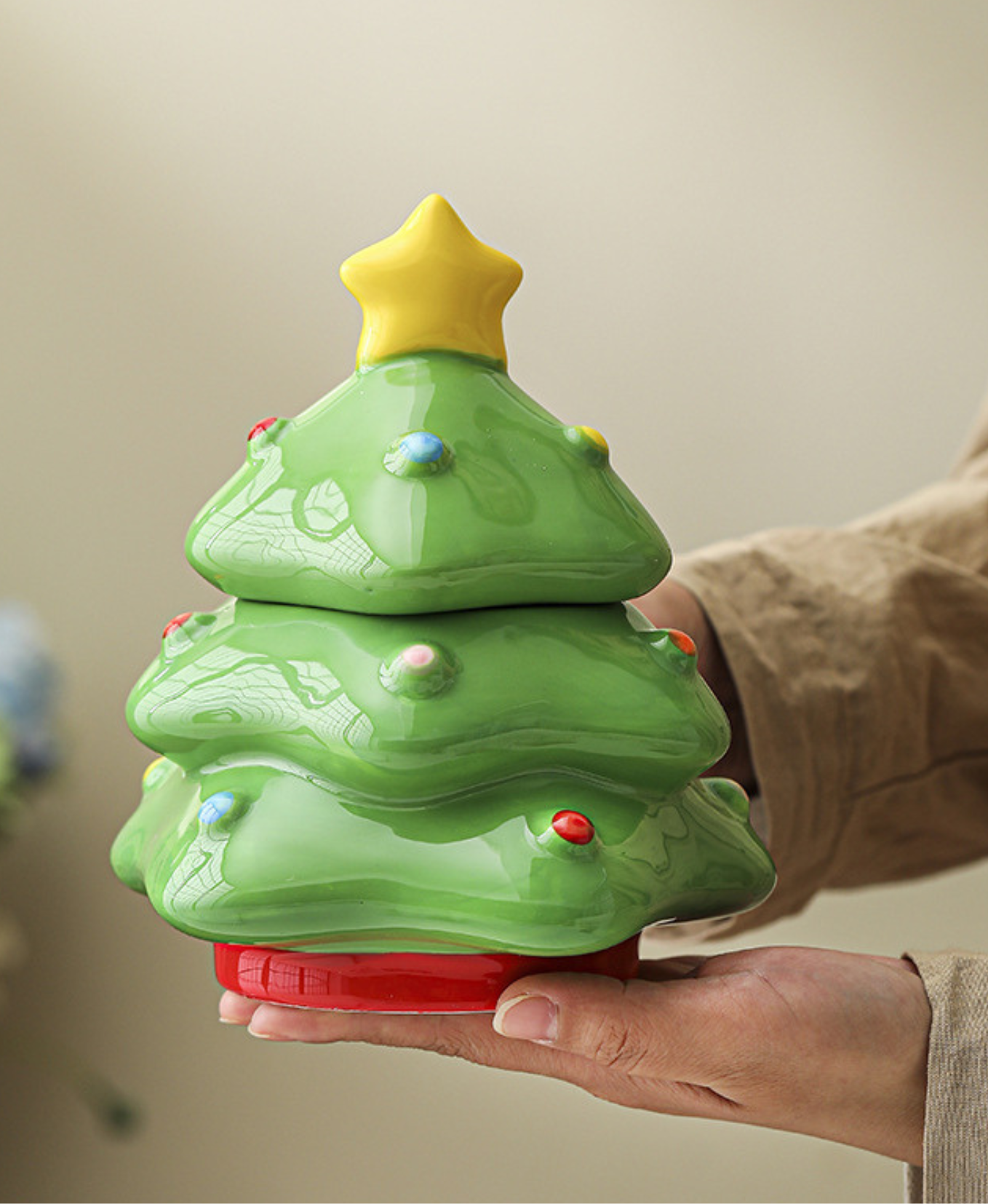 Christmas Cutie Ceramic Storage