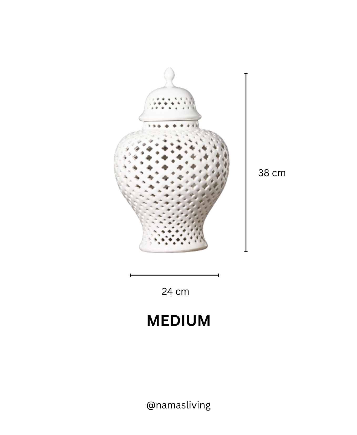 Casablanca Ginger Jar and Covered Lantern