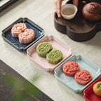 Japanese Ceramic Cake Plates