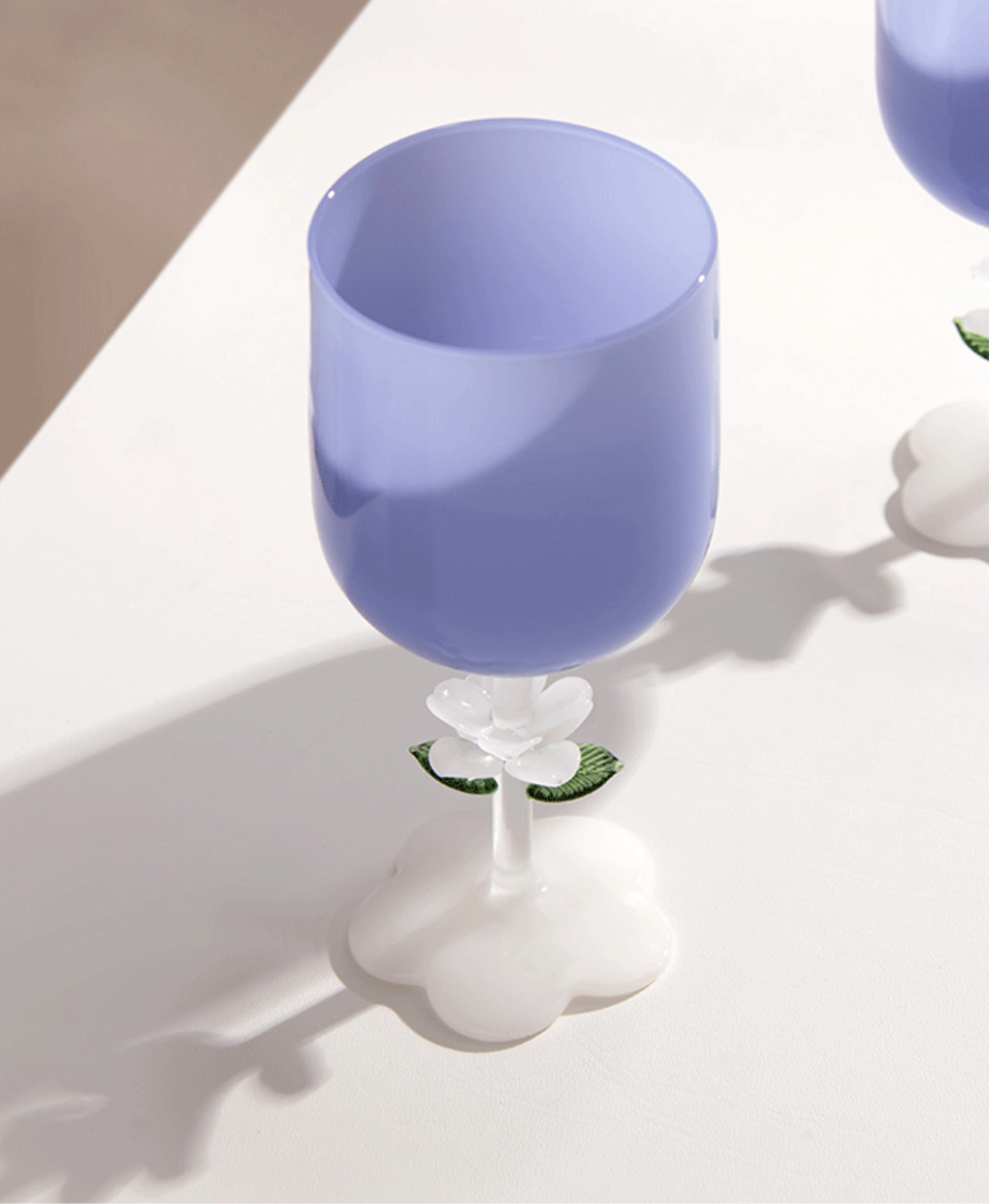 GIFTING INSPIRATION - Blue Jade Bloom Wine Glass
