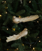 Whimsical Birds Christmas Ornament