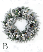Holiday Meadow Wreath Series