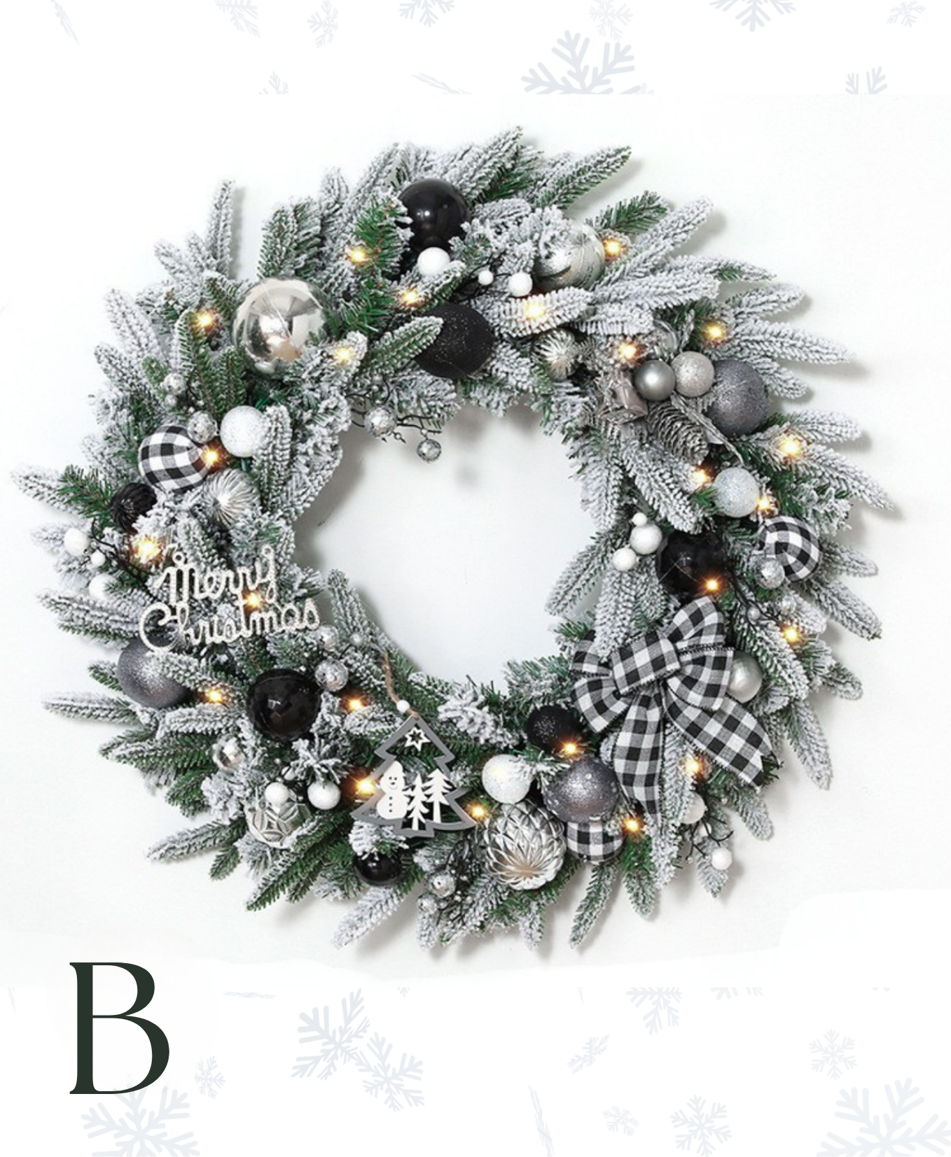 Holiday Meadow Wreath Series