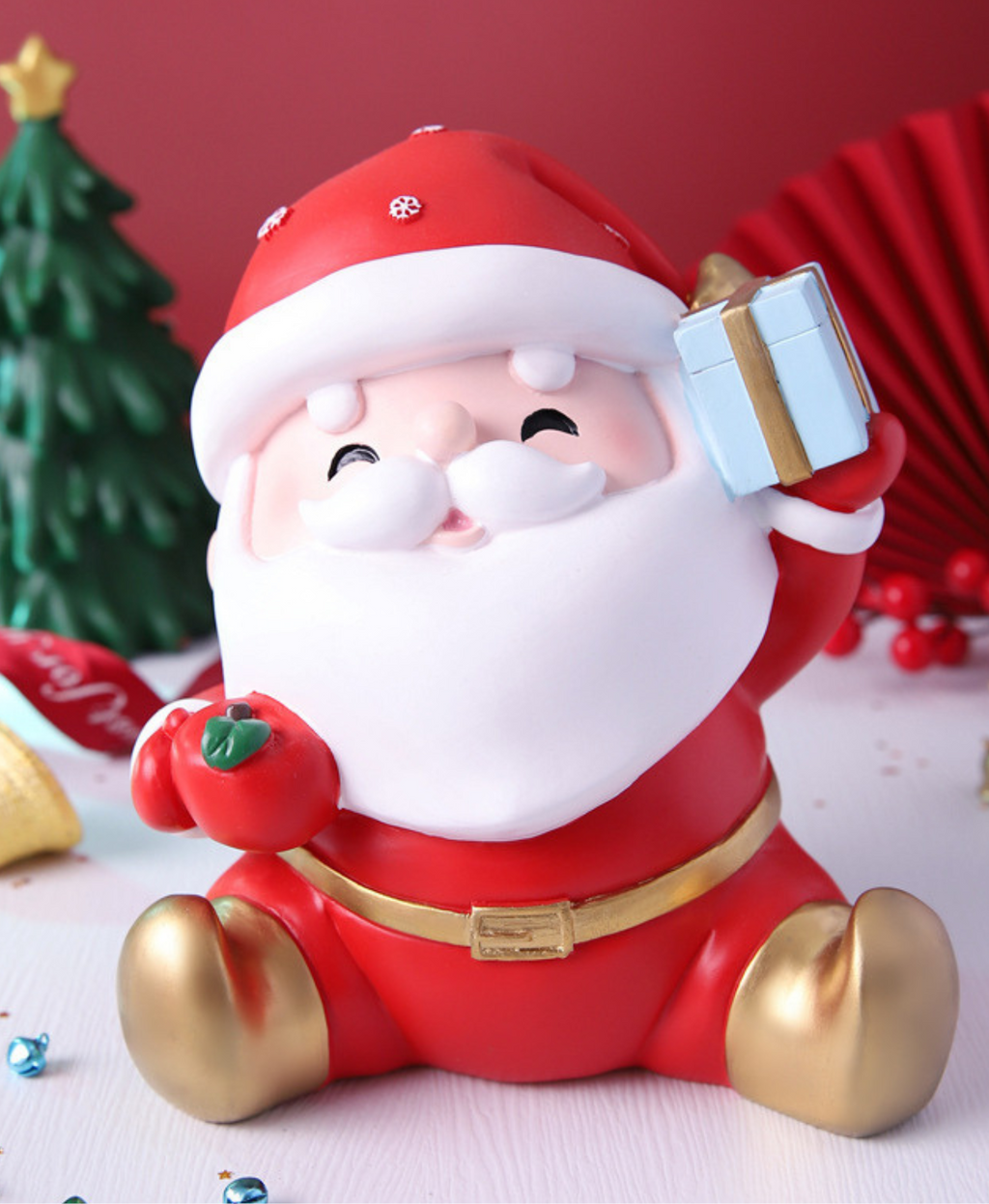 HoHoHo Piggy Bank – Santa Edition