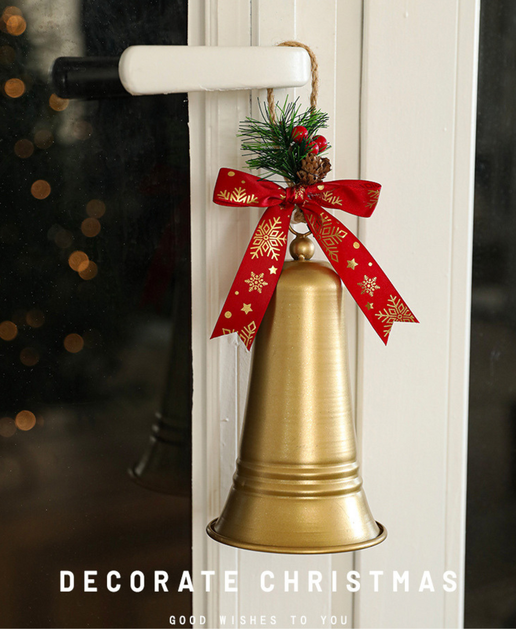 Golden Trumpet Bell Decoration