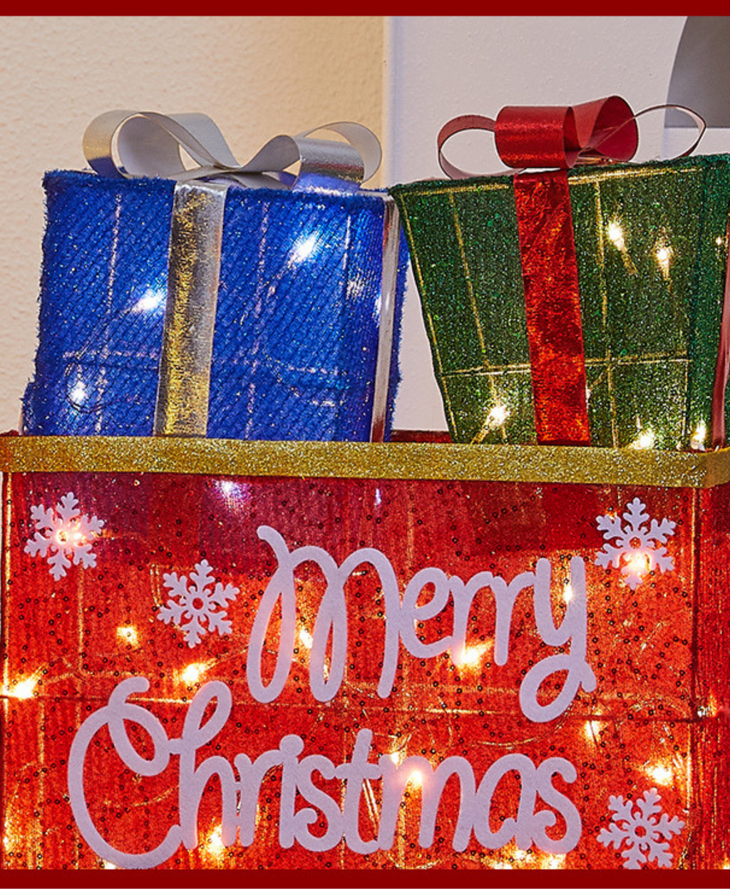 Holiday Express LED Gift Train