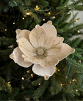 Luminous Magnolia Bloom Ornament