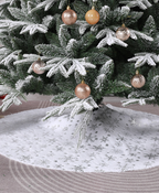 White Snowflake Tree Skirt
