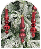 Elegant Cone & Drop Christmas Set
