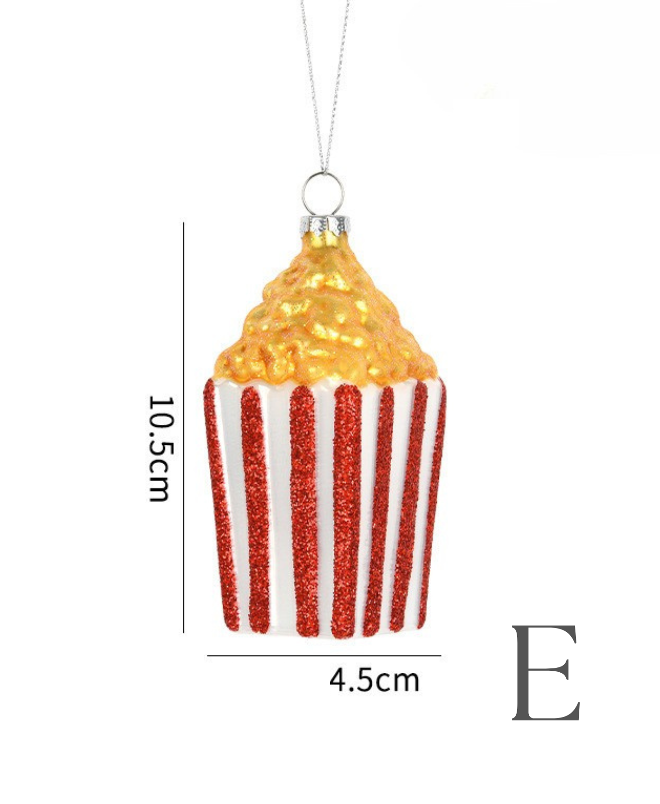 Café Christmas Charm Ornament