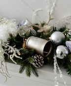Luminous White Pearl Christmas Garland