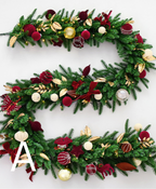 Classic Velvet Christmas Garland