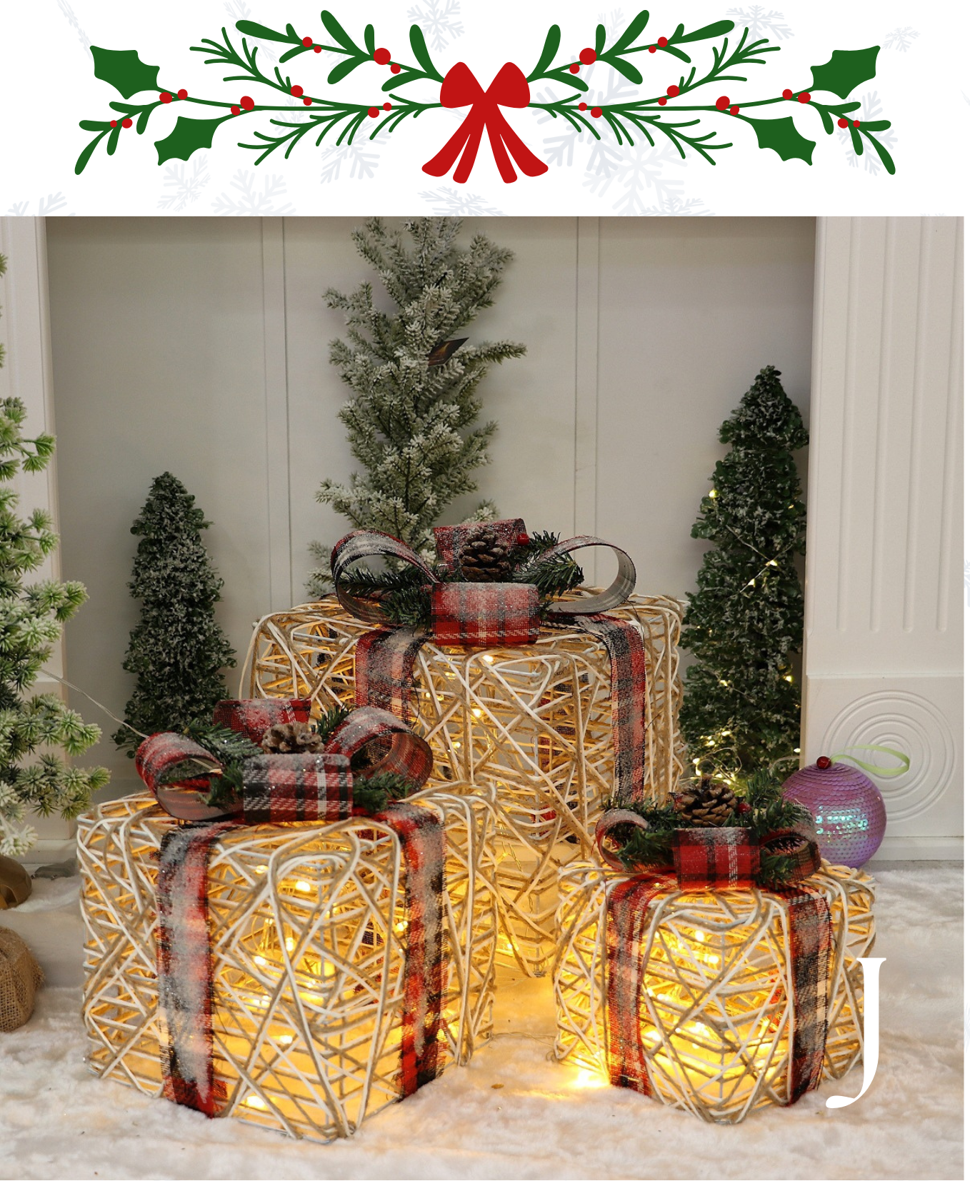 Magical Christmas Tree Gift Box Decoration