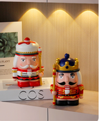 Nutcracker Guard Piggy Bank & Decoration