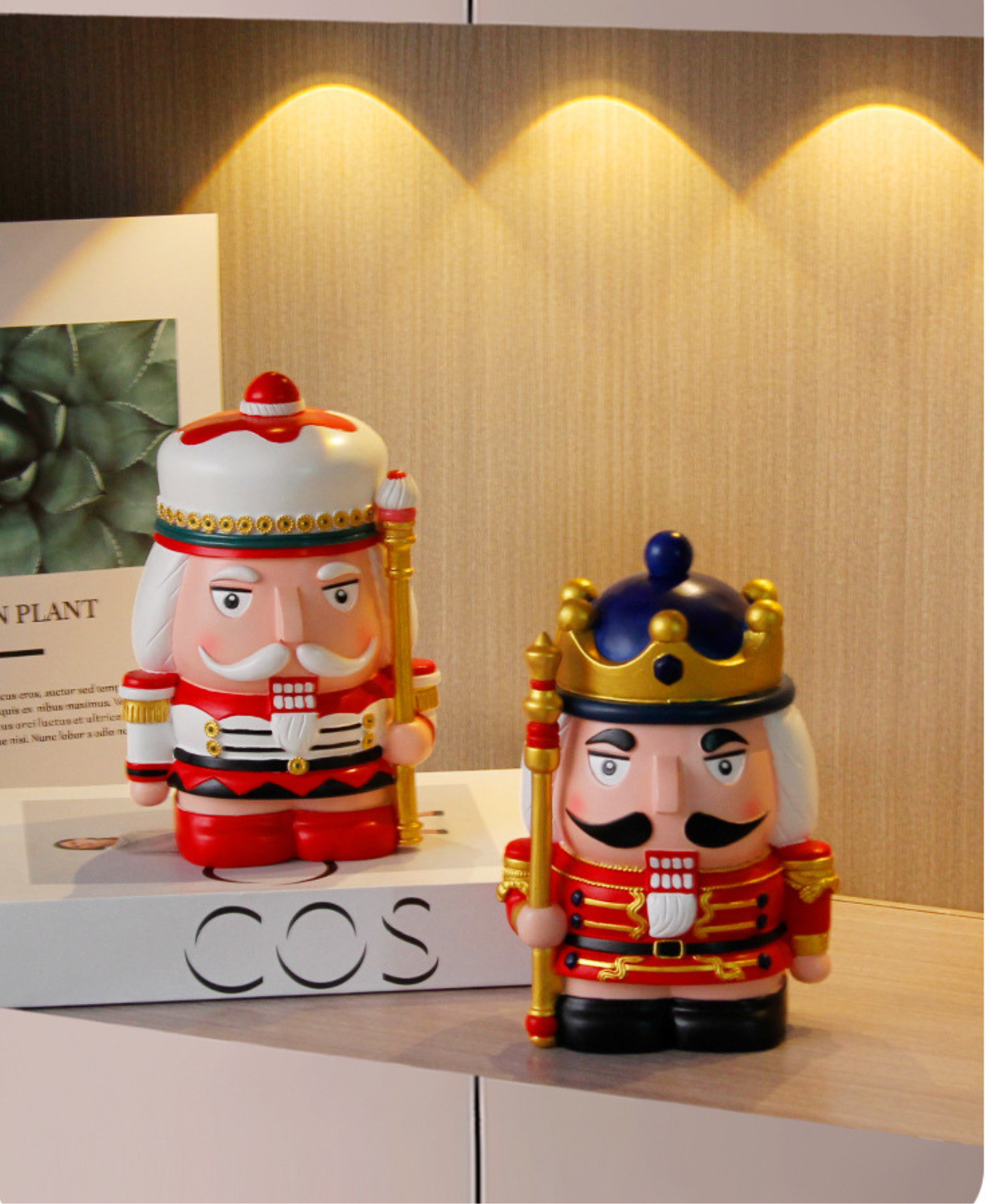 Nutcracker Guard Piggy Bank & Decoration