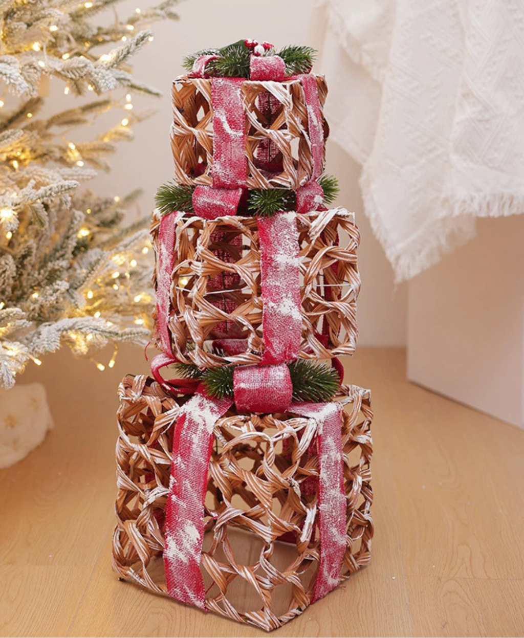 Magical Christmas Tree Gift Box Decoration