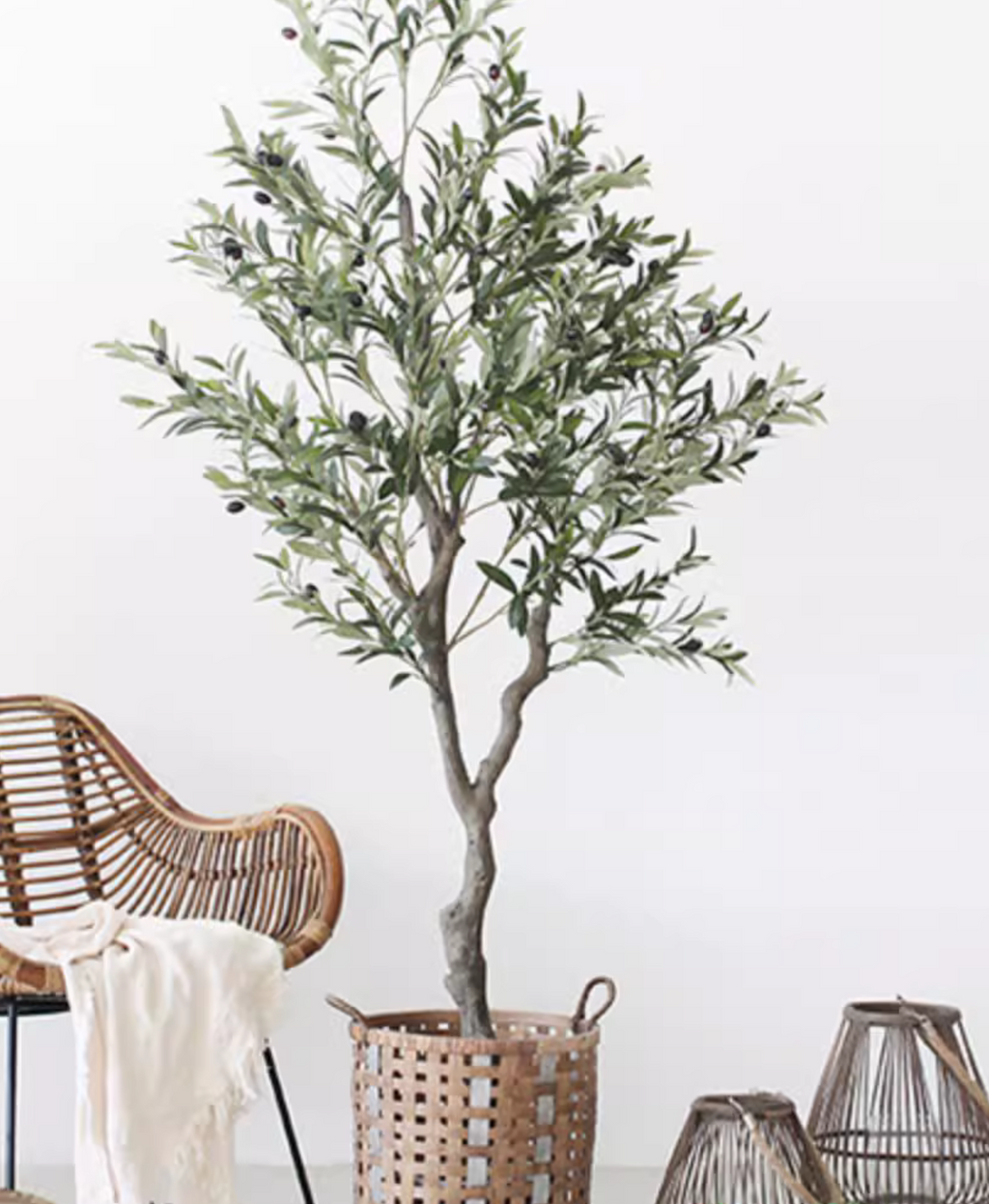 Olive Tree Faux Artificial Plant