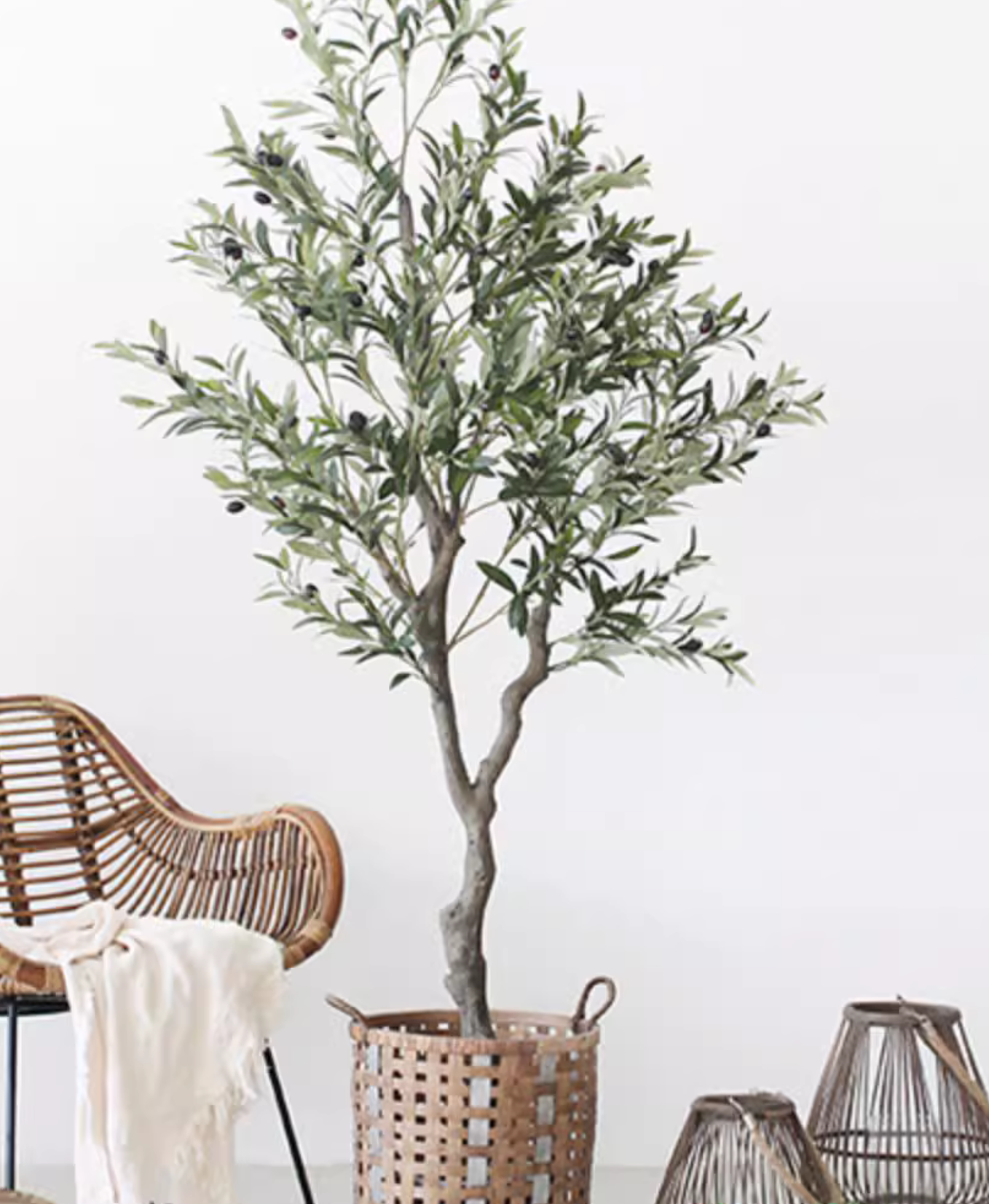 Olive Tree Faux Artificial Plant