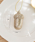 Silver Acorn Tree Ornament