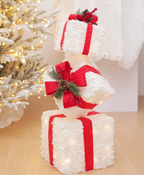 Holiday Giftbox  LED Ornament