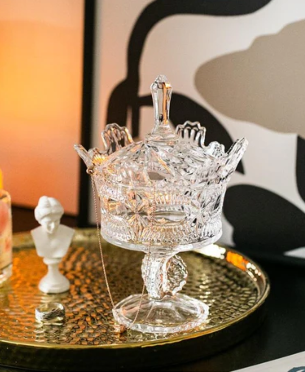 Elyana Glass Storage Jar