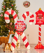 Giant Cane LED Christmas Decoration
